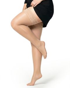 Caresse stay-up sheer elegance 20 Curvy